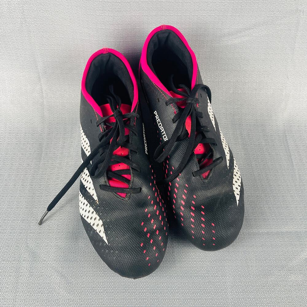Adidas Predator Soccer Cleats Women’s Size 8 Pink Black White